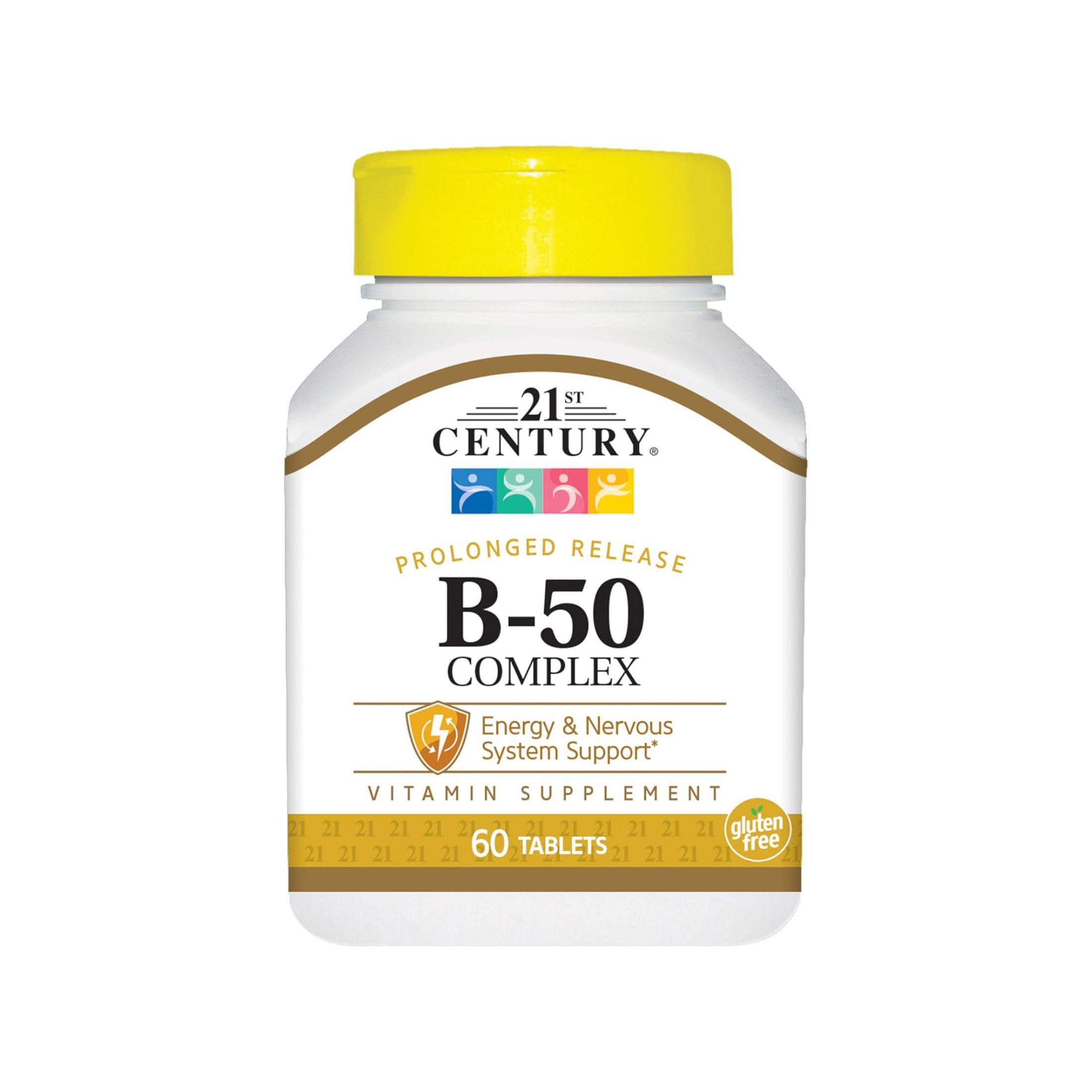 21st Century Vitamin B- 50 Complex Prolonged Release - 60 Tablets