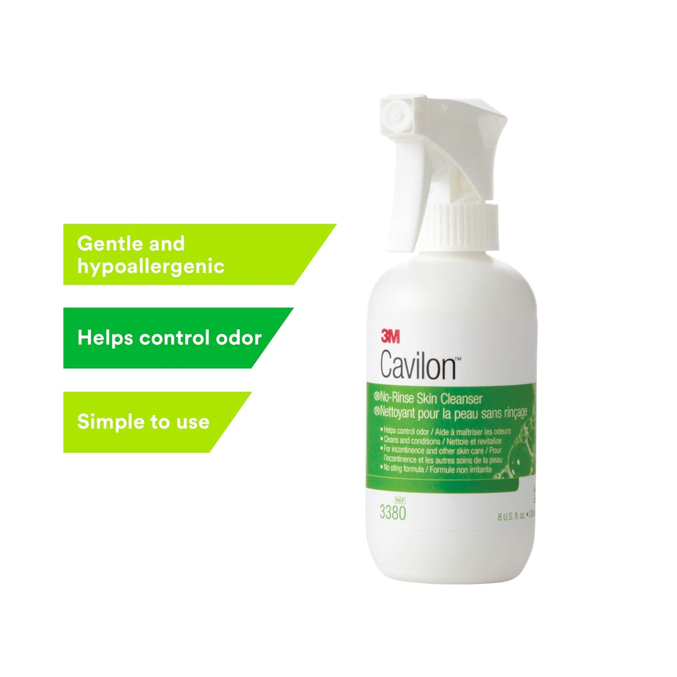 3M Cavilon No-Rinse Skin Cleanser - 8 Oz