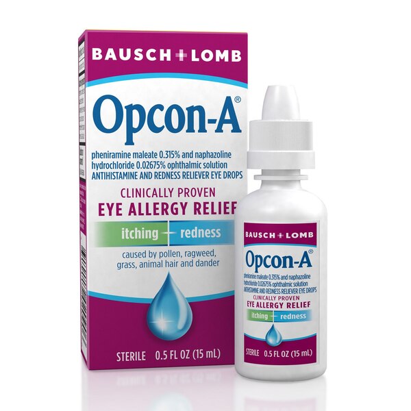 Bausch & Lomb Opcon-A Eye Allergy Relief Drops