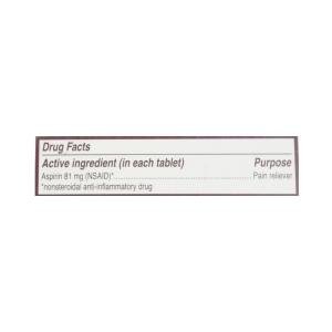 Bayer Aspirin (Nsaid) Pain Reliever, Low Dose, 81 Mg, Enteric Coated Tablets