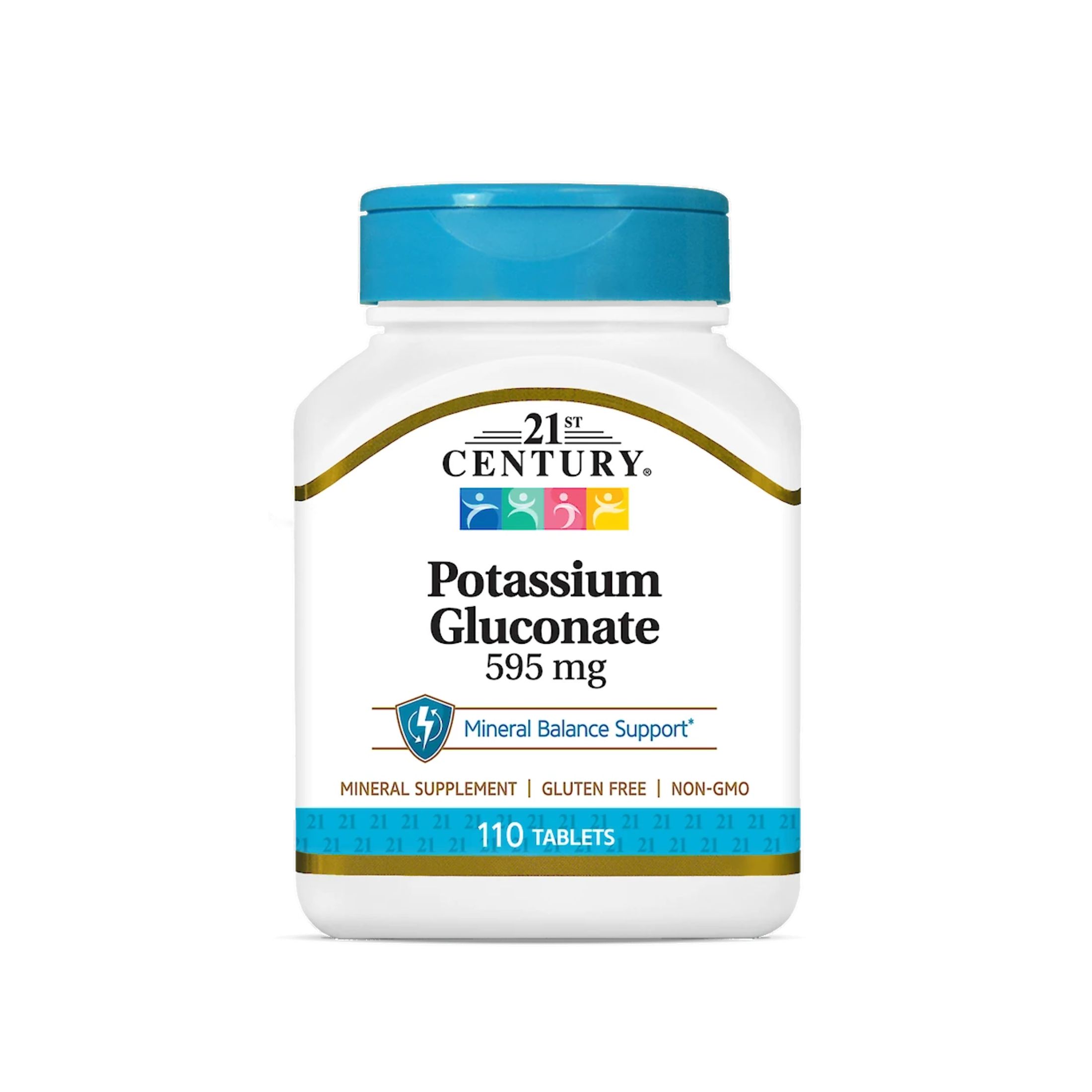 21st Century Potassium Gluconate, 595 Mg, Tablets