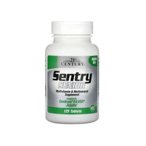 21st Century Sentry Senior, Multivitamin & Multimineral Supplement, Adults 50+, 125 Tablets