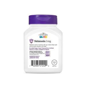 21st Century Melatonin, 3 Mg, 90 Tablets