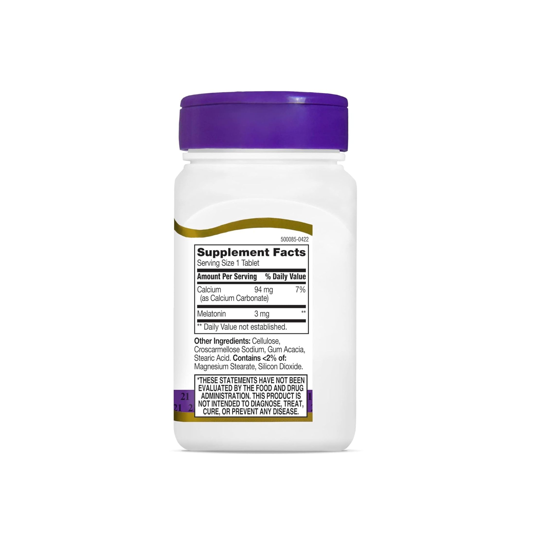 21st Century Melatonin, 3 Mg, 90 Tablets