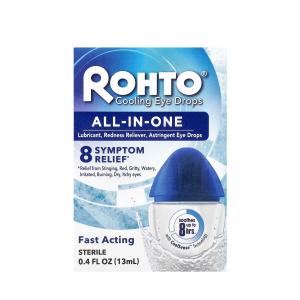 Rohto Ice Multi-symptom, Cooling Eye Drops, All In One 8 Symptom Relief, 13ml
