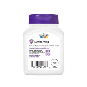 21st Century Lutein, 10 Mg, 60 Tablets