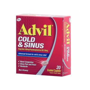Marques Advil Capsules Cold & Sinus 20’s