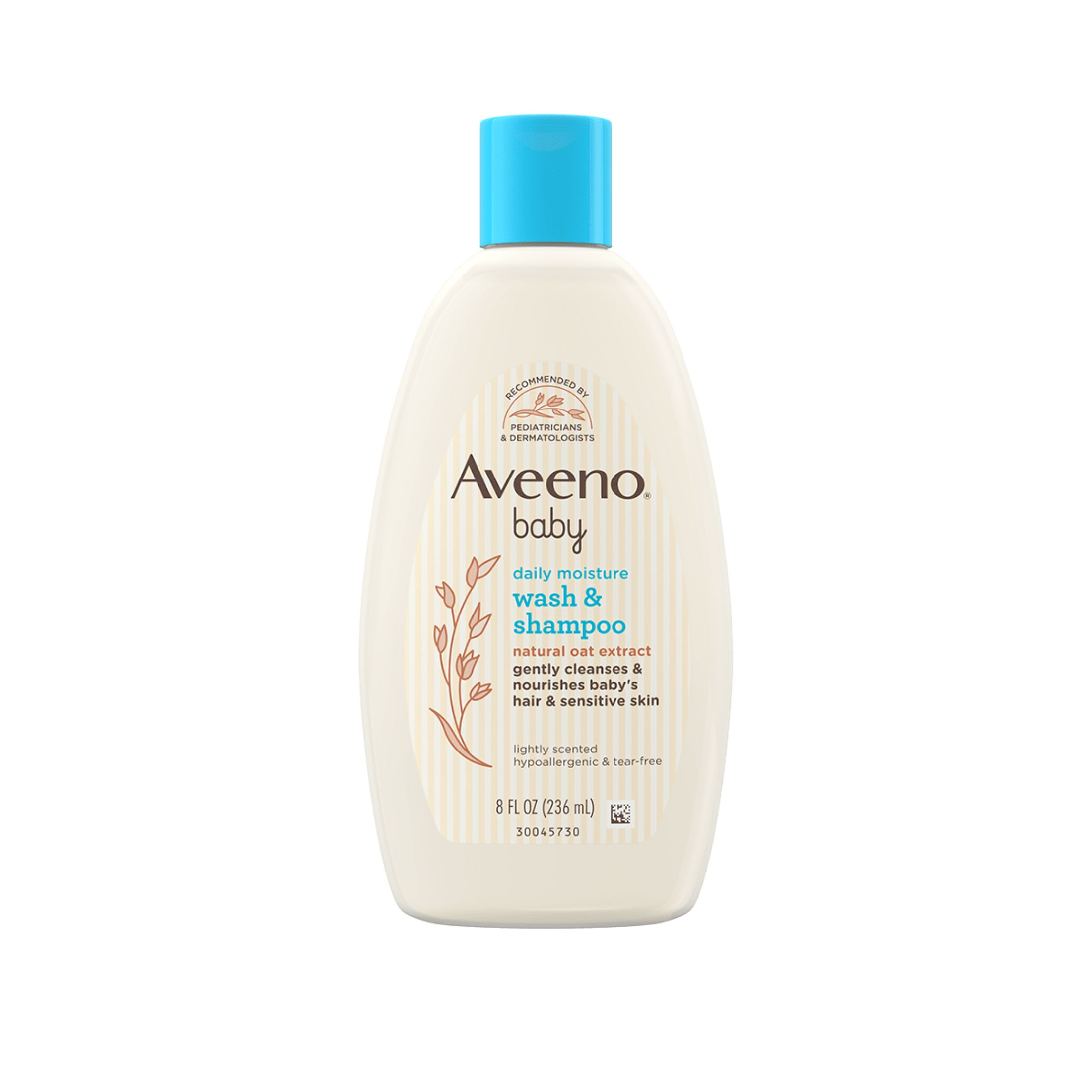 Aveeno Baby Daily Moisture Body Wash & Shampoo - Oat Extract, 8 Fl Oz