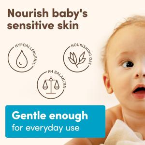 Aveeno Baby Daily Moisture Body Wash & Shampoo - Oat Extract, 8 Fl Oz