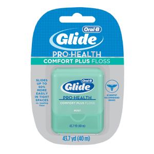 Oral-B Glide Pro Health Comfort Plus Dental Floss, Mint, 40m