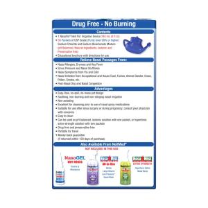 NeilMed Nasaflo Neti Pot Nasal Wash System With Refill Packets