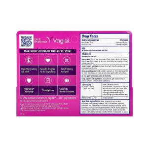 Vagisil Maximum Strength Anti Itch Creme 1 Oz