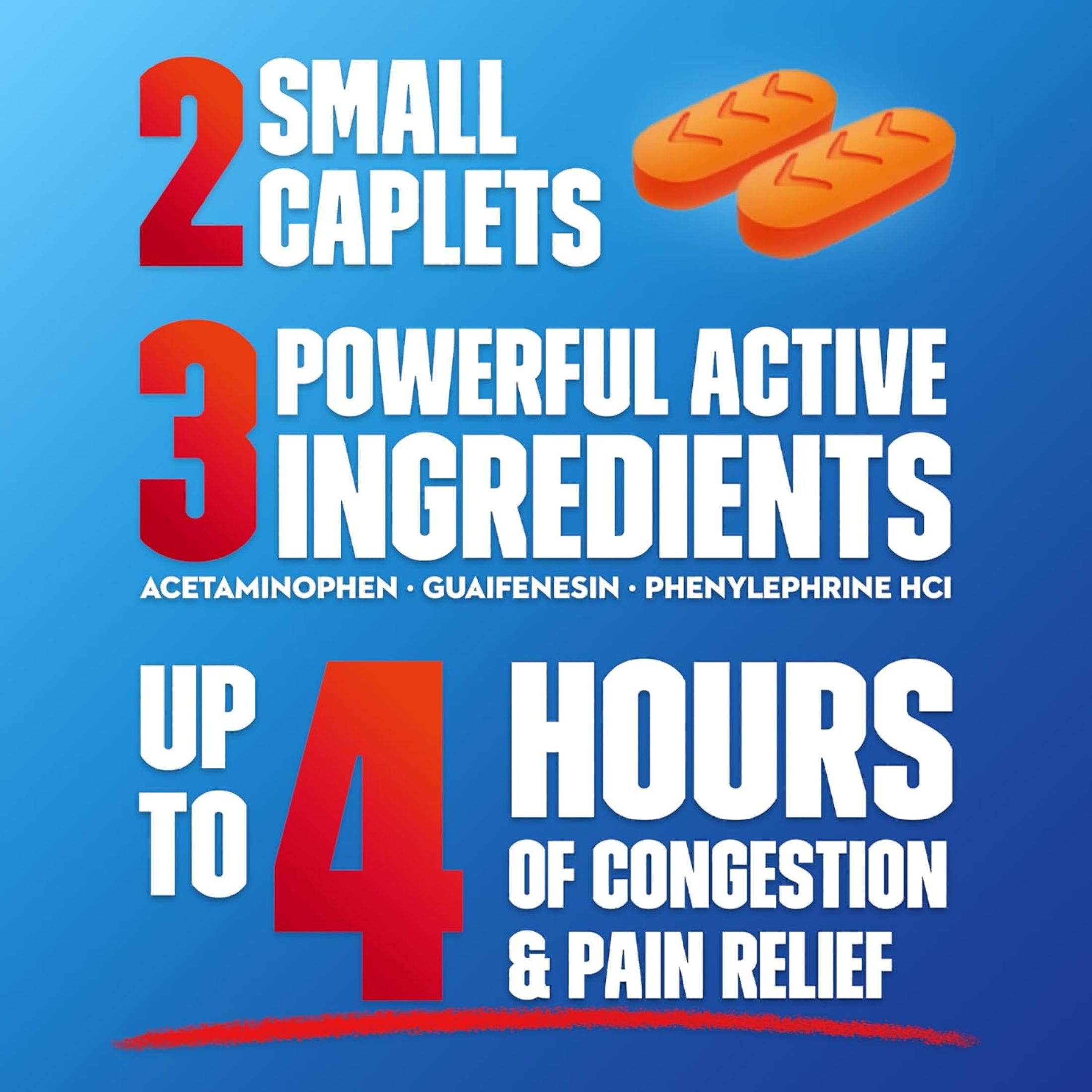 Mucinex Maximum Strength Sinus-max Severe Congestion & Pain, Sinus Symptom Relief, Pain Reliever, Expectorant And Nasal Decongestant, 20 Caplets