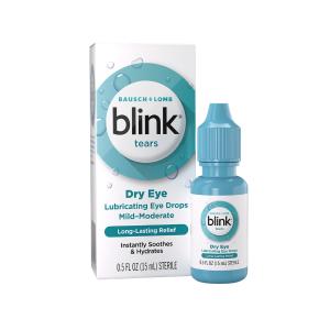 Blink Tears Mild-Moderate Dry Eye Lubricating Drops - 0.5 Fl Oz