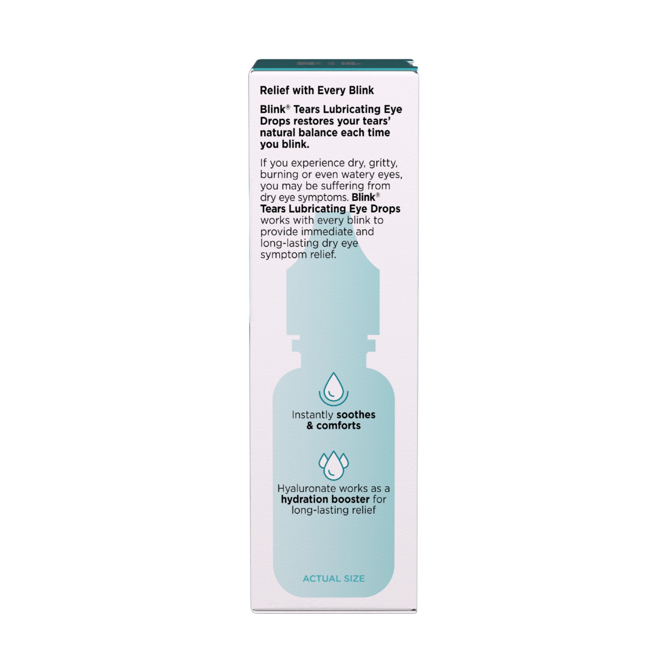 Blink Tears Mild-Moderate Dry Eye Lubricating Drops - 0.5 Fl Oz