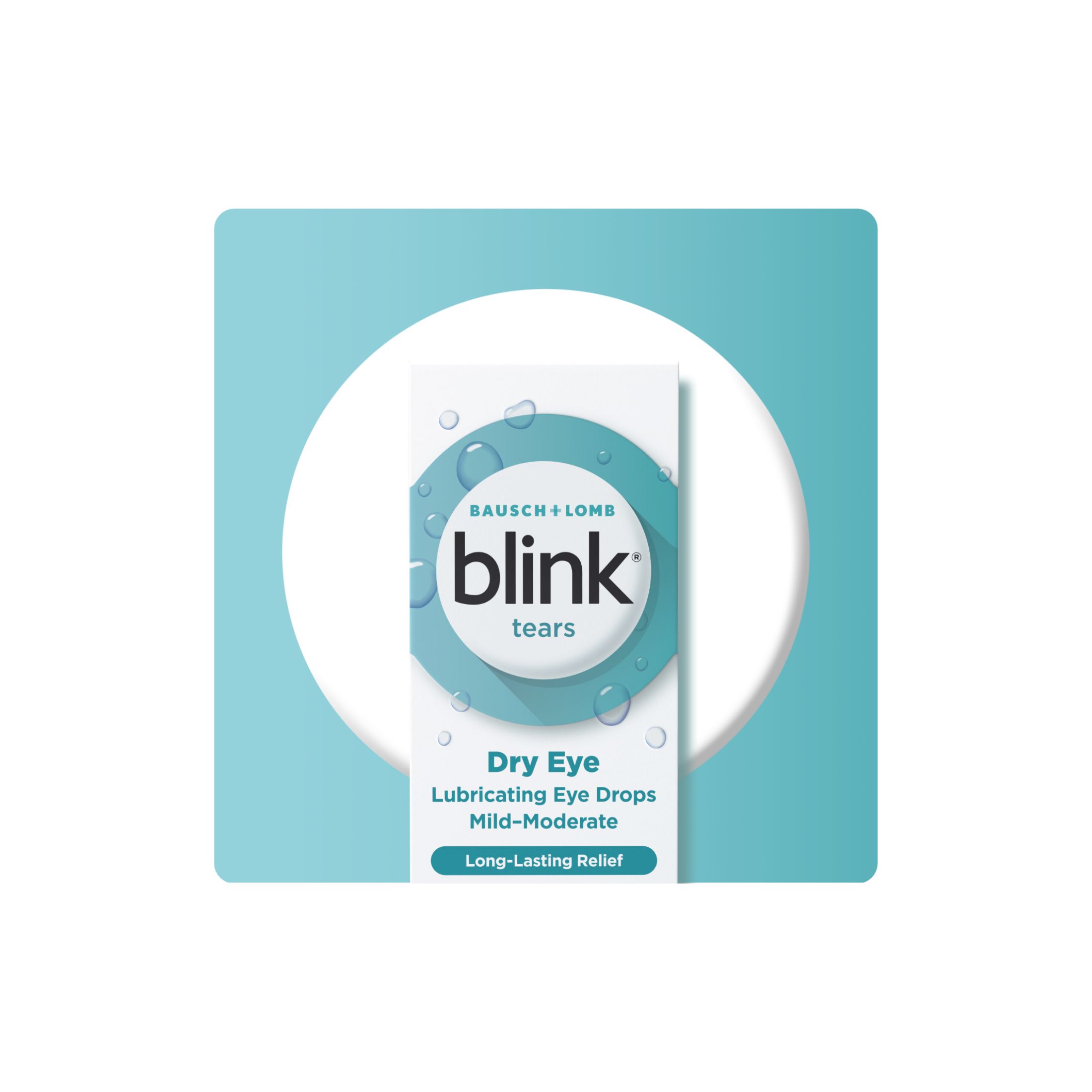 Blink Tears Mild-Moderate Dry Eye Lubricating Drops - 0.5 Fl Oz