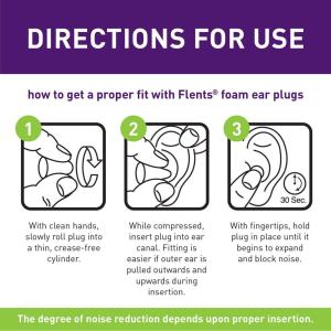 Flents Plugs Quiet Time Comfort Foam Ear Plug