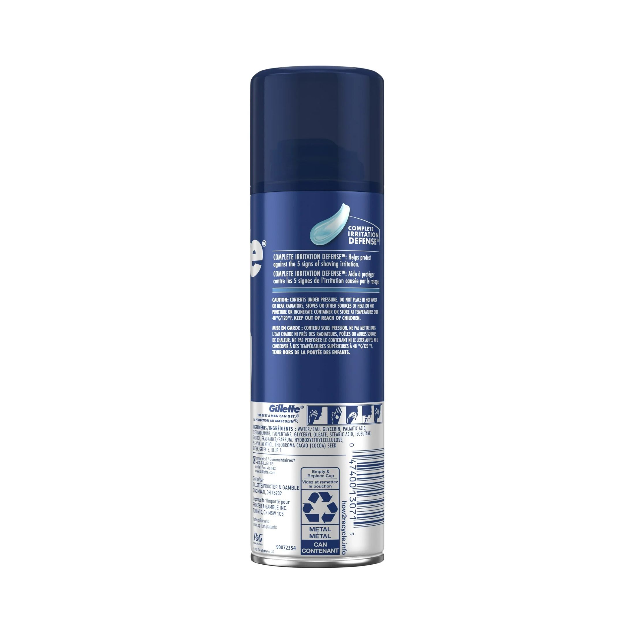 Gillette Series Moisturizing Shave Gel For Men With Cocoa Butter