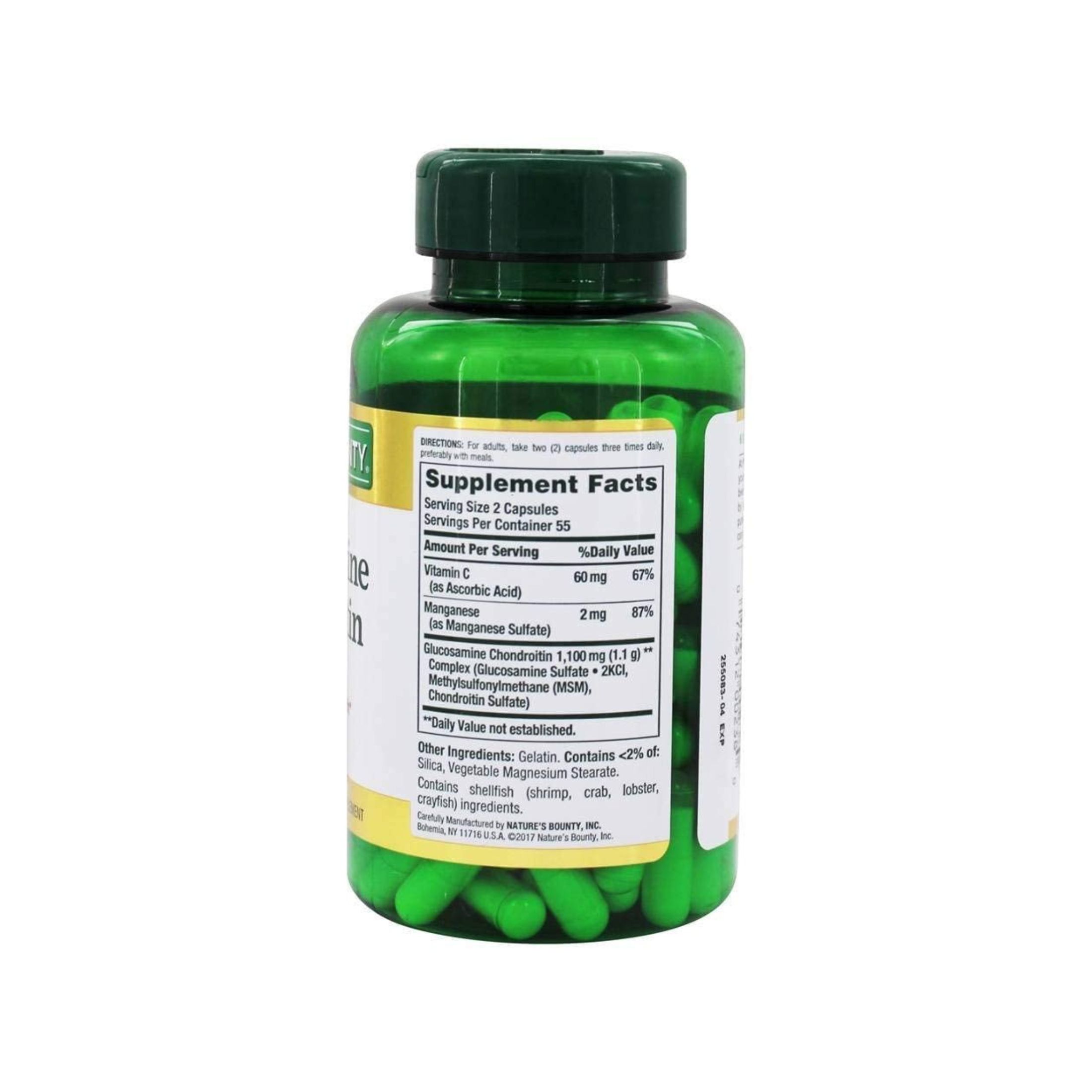 Nature's Bounty Glucosamine Chondroitin Capsules