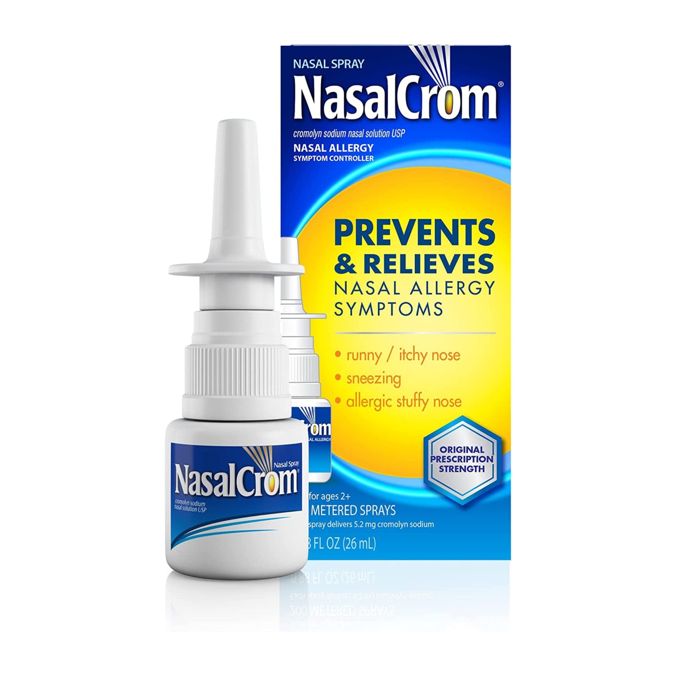 NasalCrom Allergy Symptom Controller Spray, 0.88 Oz