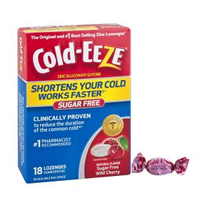 Cold-Eeze Remedy Lozenges - Natural Cherry Flavor