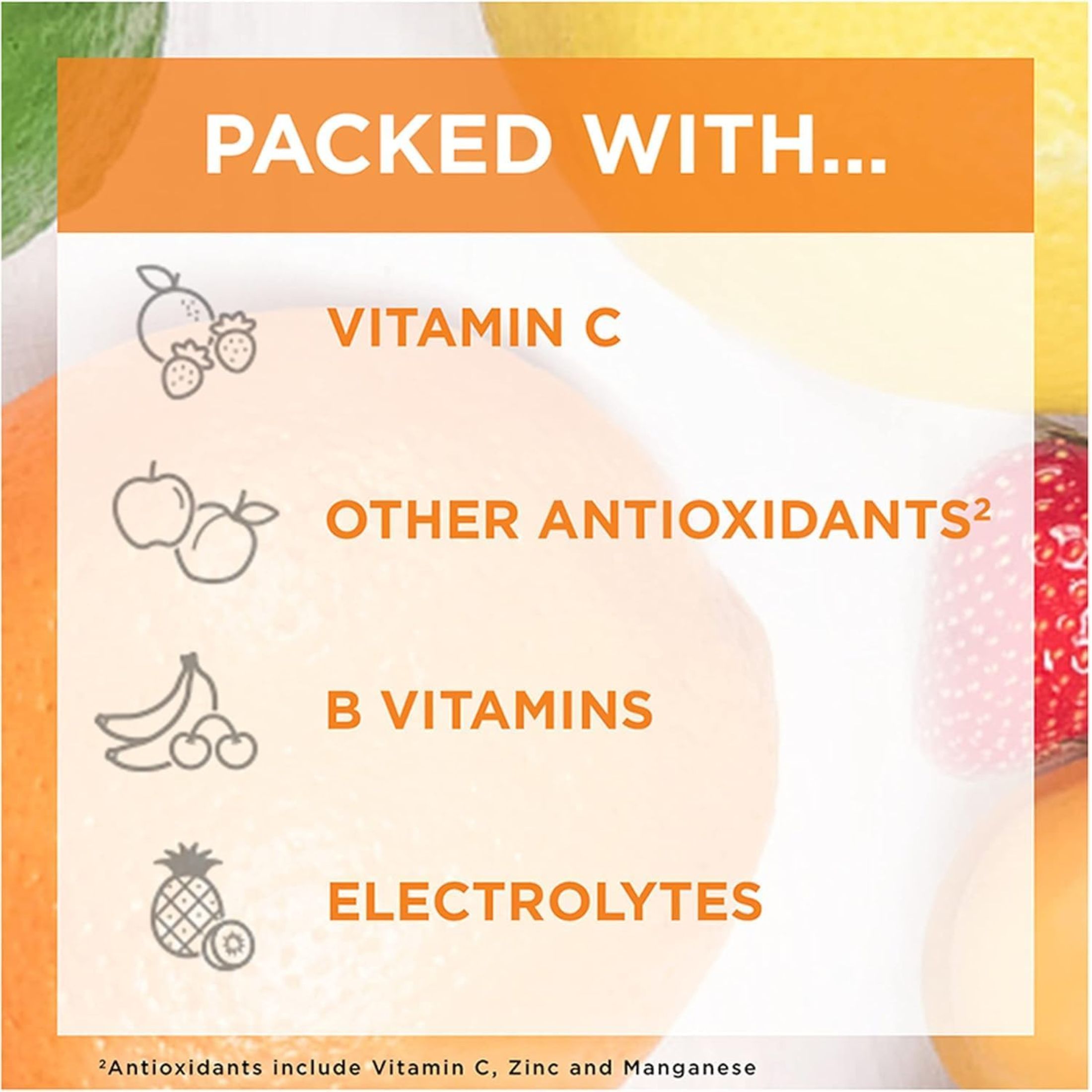 Emergen-C Vitamin Fizzy Drink Mix 1000 Mg, Raspberry Supplement - 30 Packets/Pack