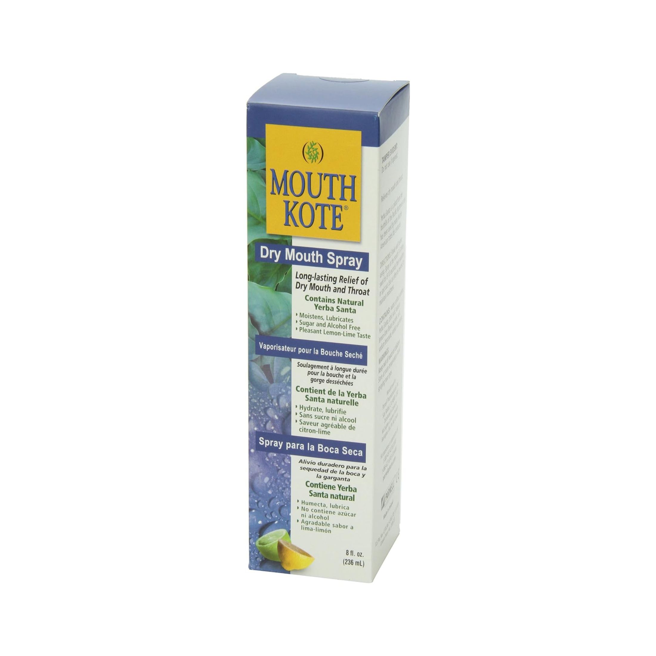 Mouth Kote Oral Moisturizer Spray For Dry Lemon-Lime - 8 Oz