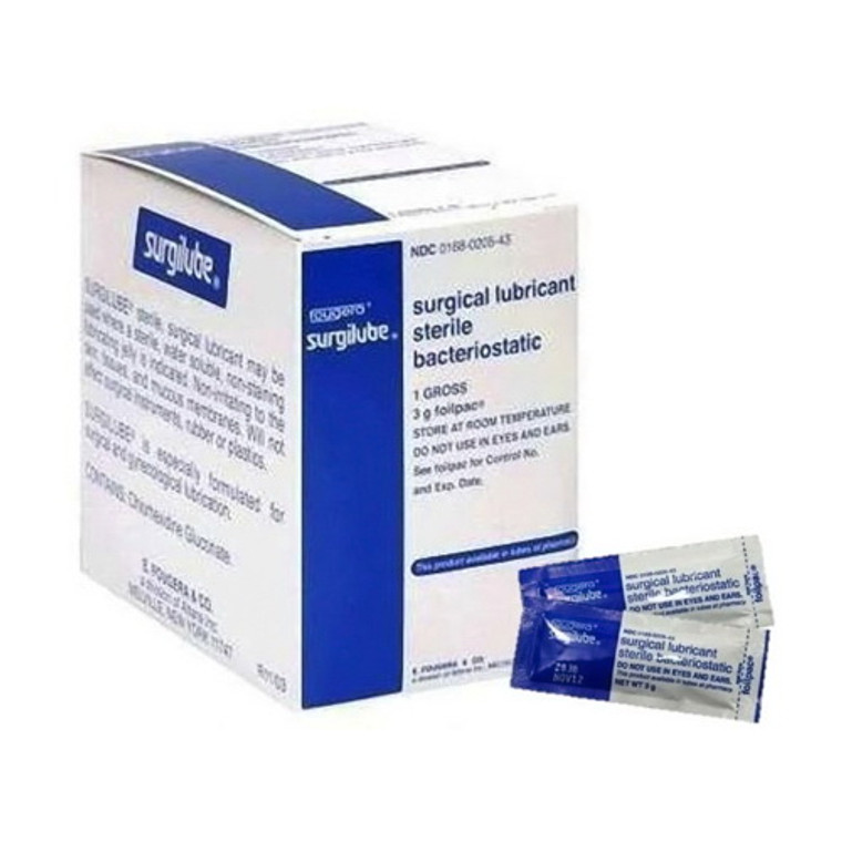 Surgilube Lubricating Jelly 5g Foil Pack
