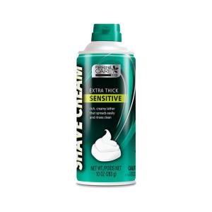 Personal Care Shave Cream, Extra Thick, Sensitive Skin