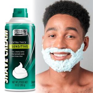 Personal Care Shave Cream, Extra Thick, Sensitive Skin