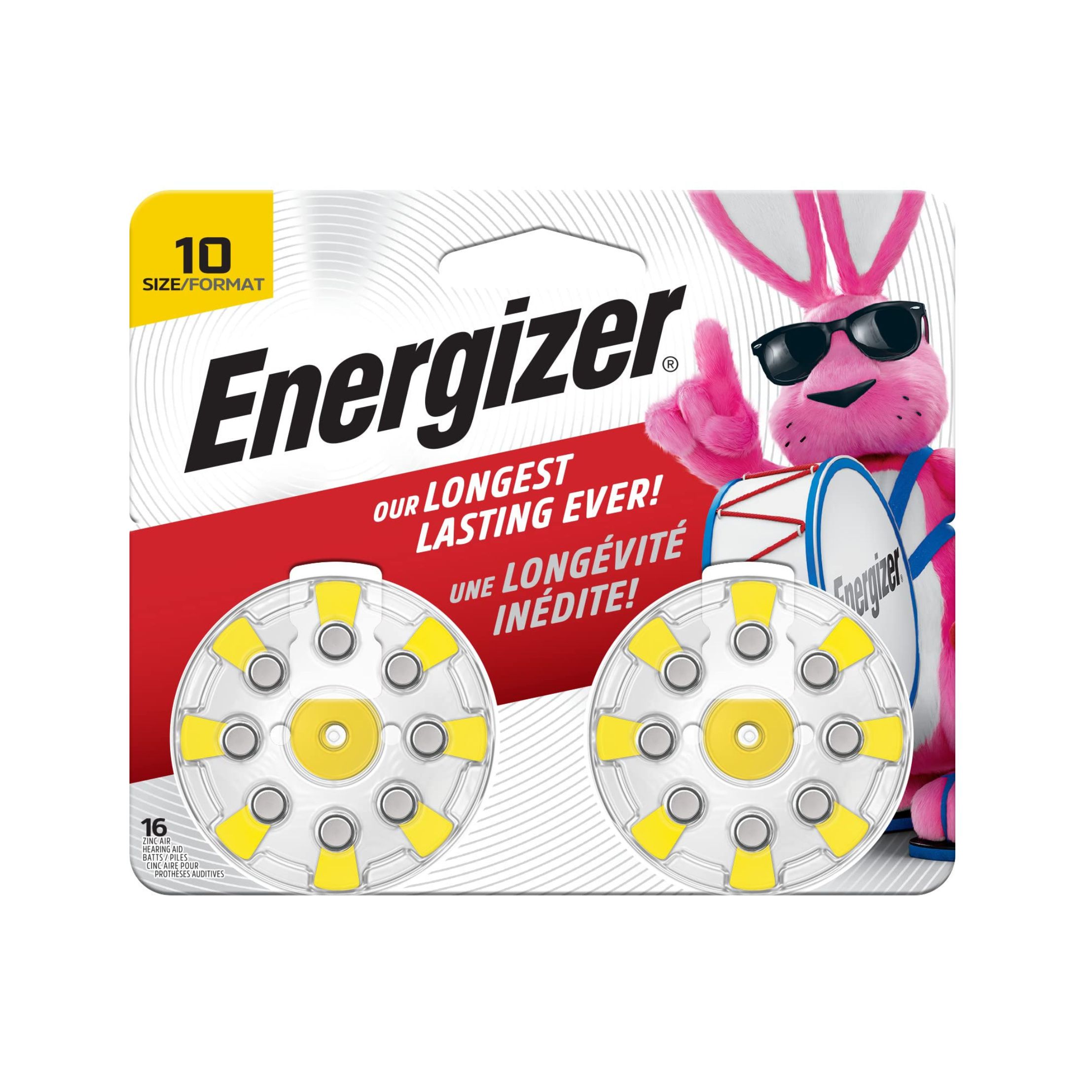 Energizer USA Pack Of 12-Energizer Hearing Aid Ez-Turn L10 Battery
