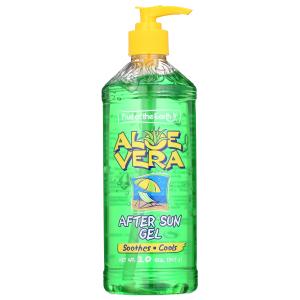 Fruit of the Earth After Sun Gel, Aloe Vera 20 Oz