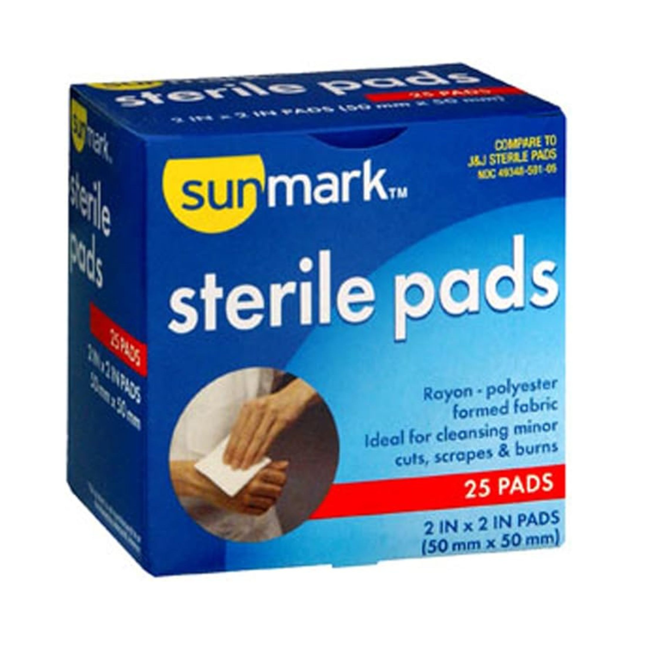 Sunmark Sterile Pads 2 Inches