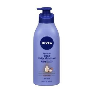 BL Nivea Lotion Shea Daily Moisture 16.9 Oz Pump 48Hr