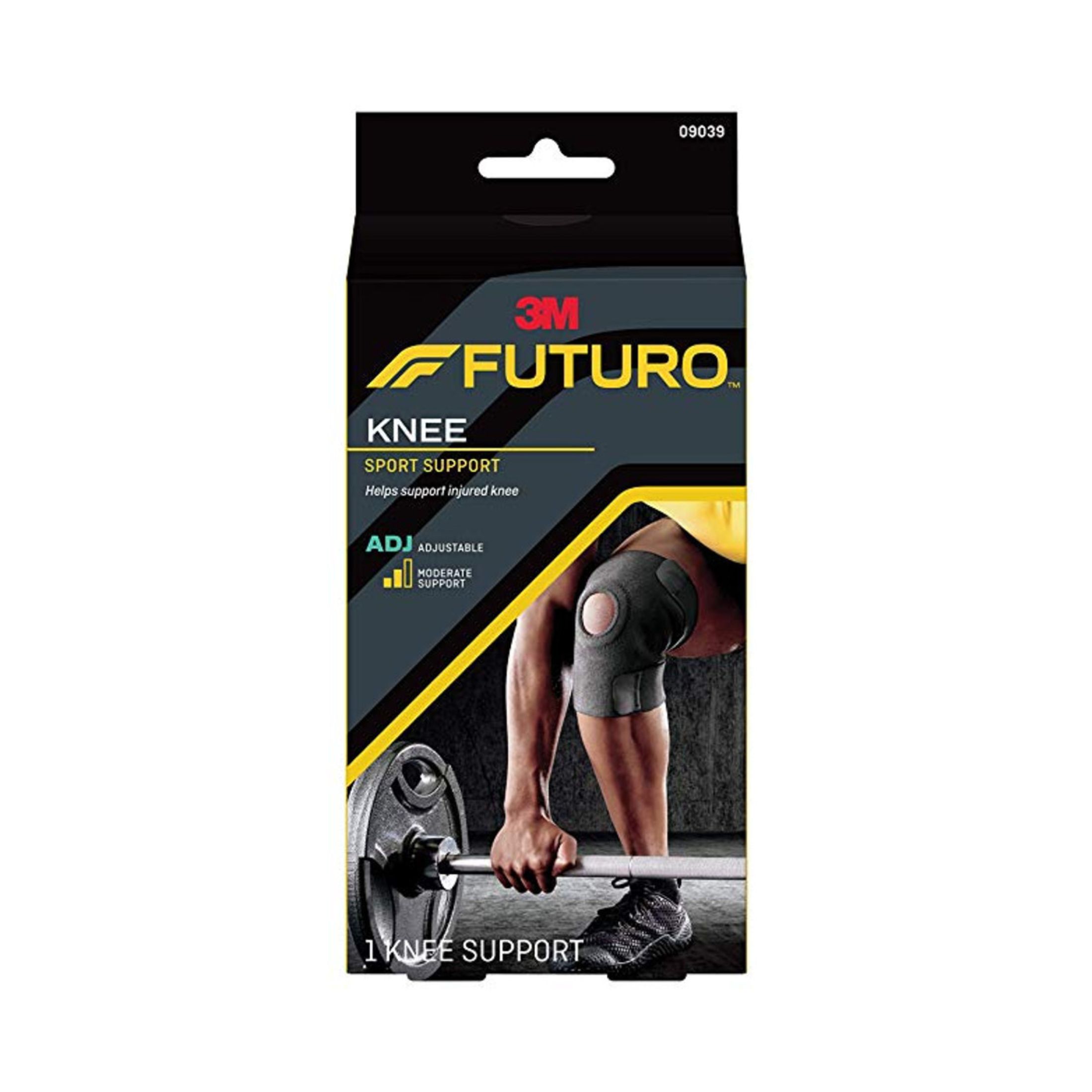 Futuro Sport Knee Support Adjustable Size - 1ct