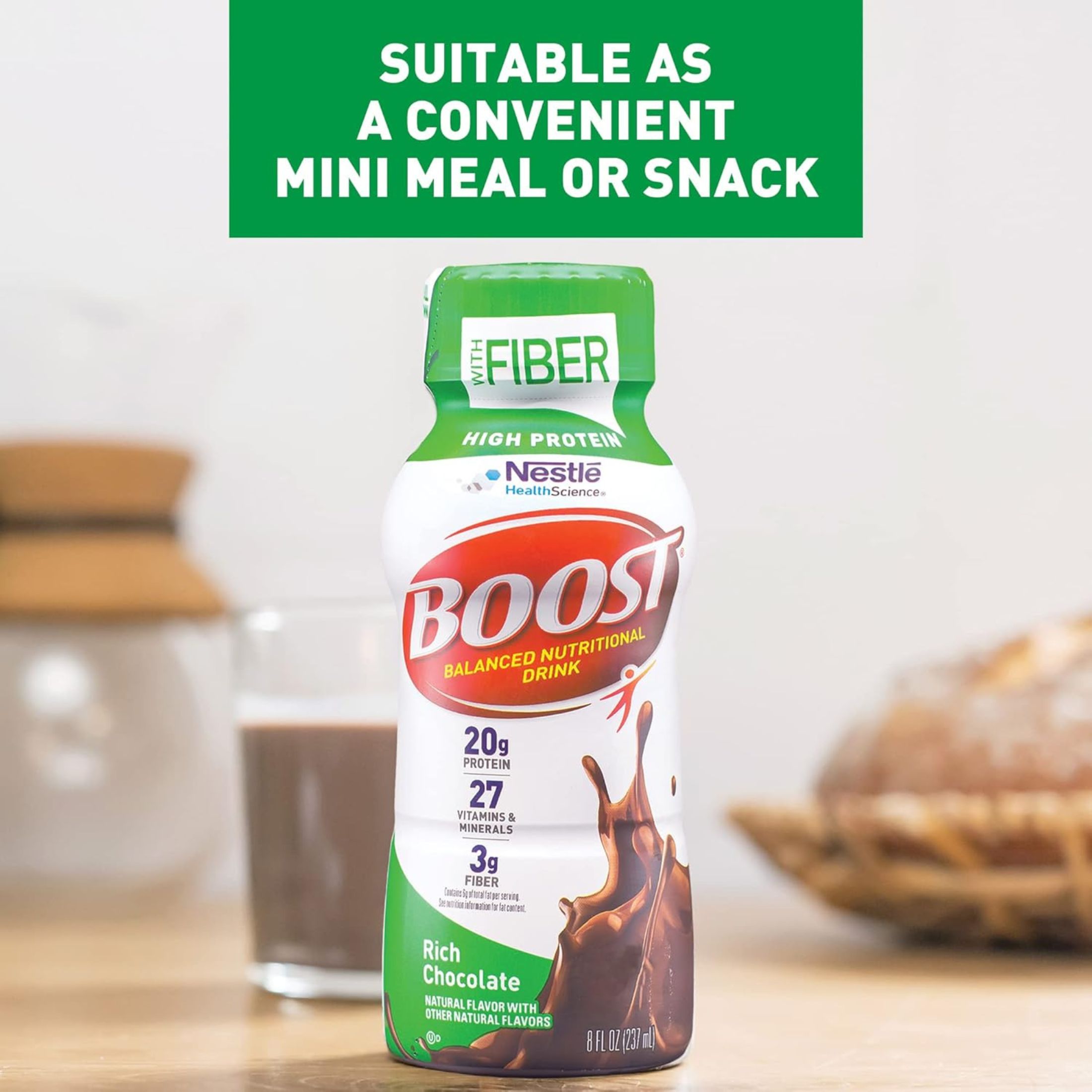 Nestle Clinical Nutrition Boost High Protein Rich Chocolate Balanced Nutritional Drink