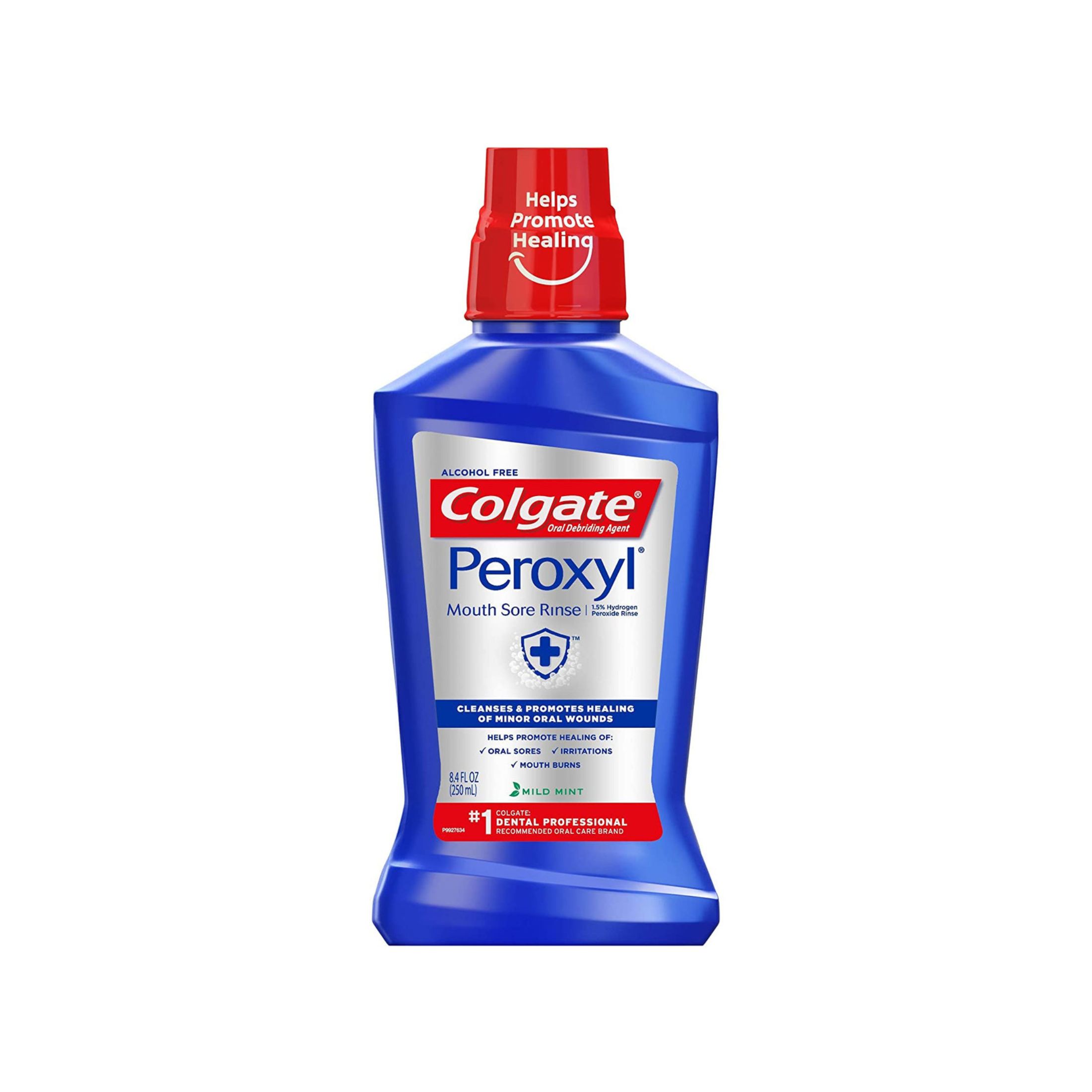 Colgate Peroxyl Mild Mint Mouth Sore Rinse 8.4 Fl Oz