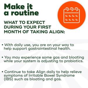 Align Probiotics, 24/7 Digestive Support, Probiotic Supplement, 42 Capsules