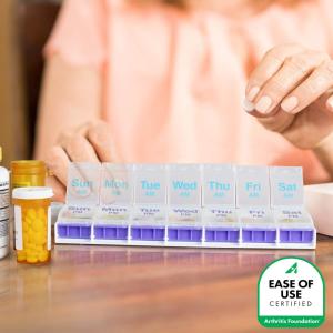 Ezy Dose 7 Day AM/PM Weekly Pill Planner, XL