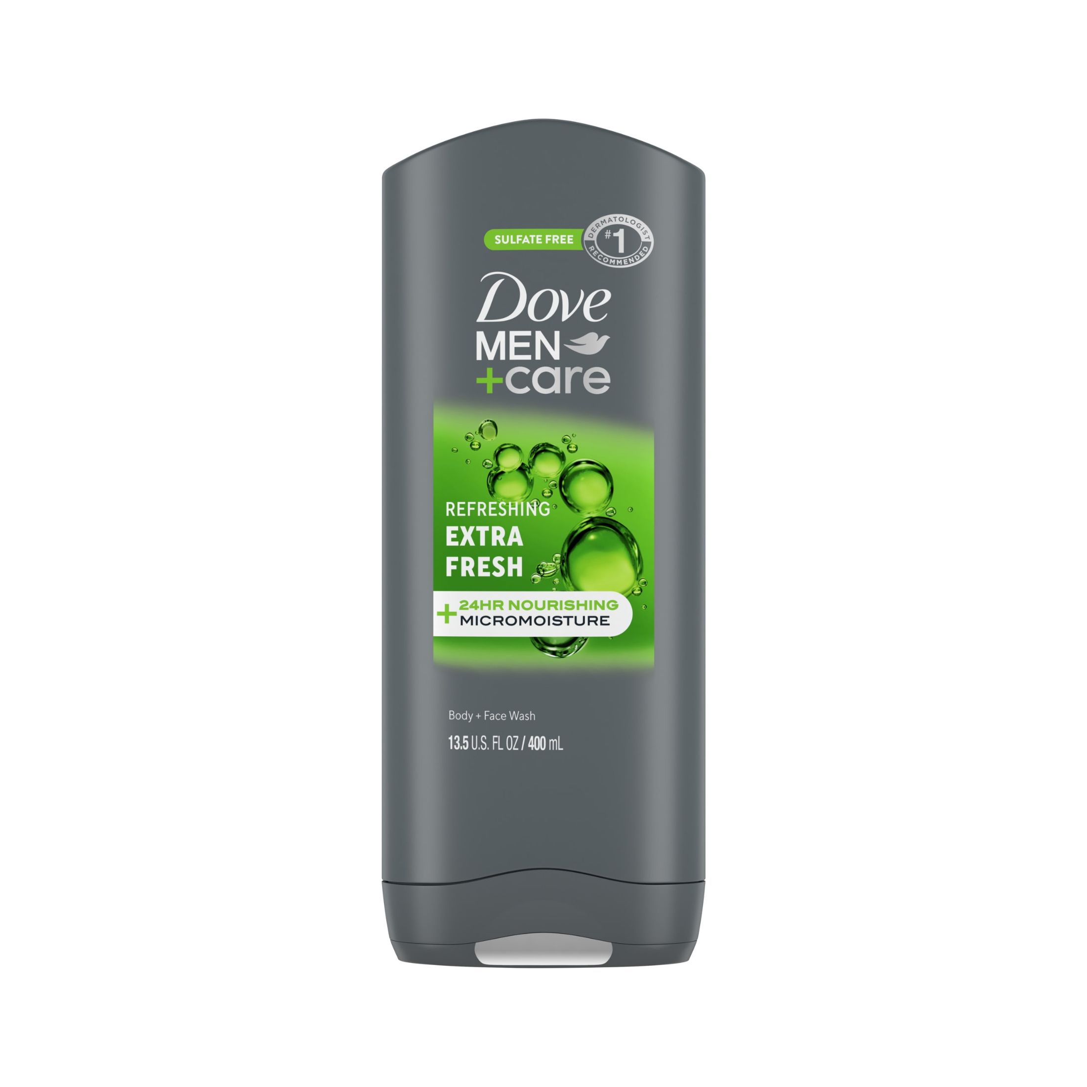 Dove Men+Care Body + Face Wash, Extra Fresh, Refreshing 13.5 Fl Oz
