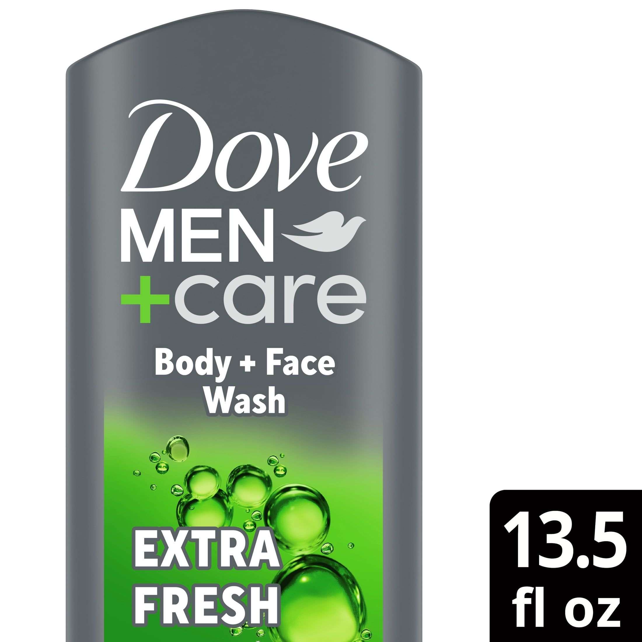 Dove Men+Care Body + Face Wash, Extra Fresh, Refreshing 13.5 Fl Oz