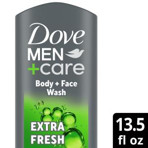 Dove Men+Care Body + Face Wash, Extra Fresh, Refreshing 13.5 Fl Oz