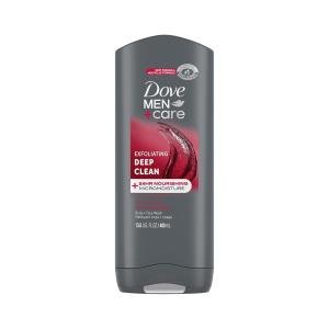 Dove Men+Care Body & Face Wash, Deep Clean - 13.5 Fl Oz