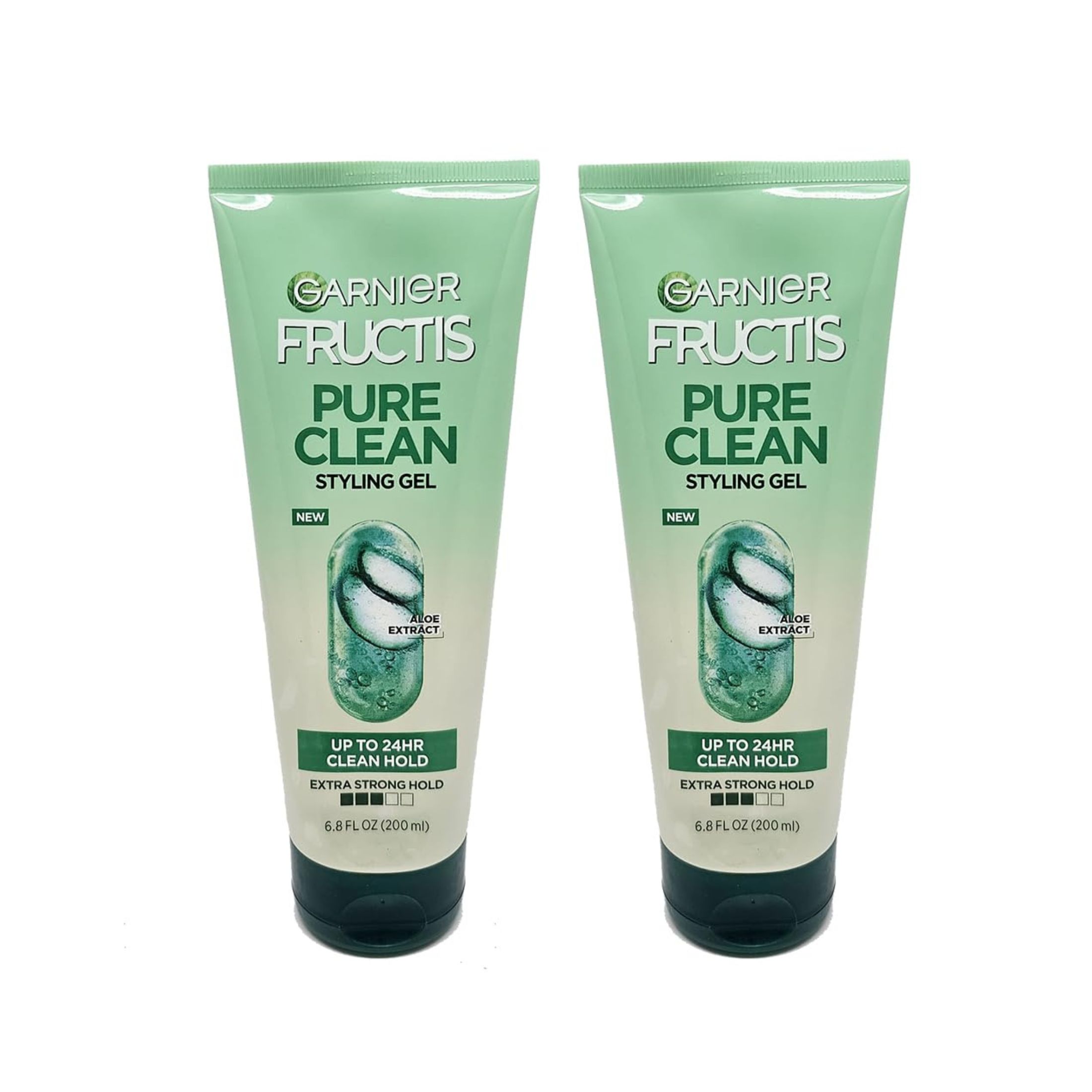 Garnier Fructis Style Pure Clean Extra Strong Hold Hair Gel - 6.8 Fl Oz
