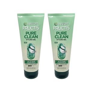 Garnier Fructis Style Pure Clean Extra Strong Hold Hair Gel - 6.8 Fl Oz