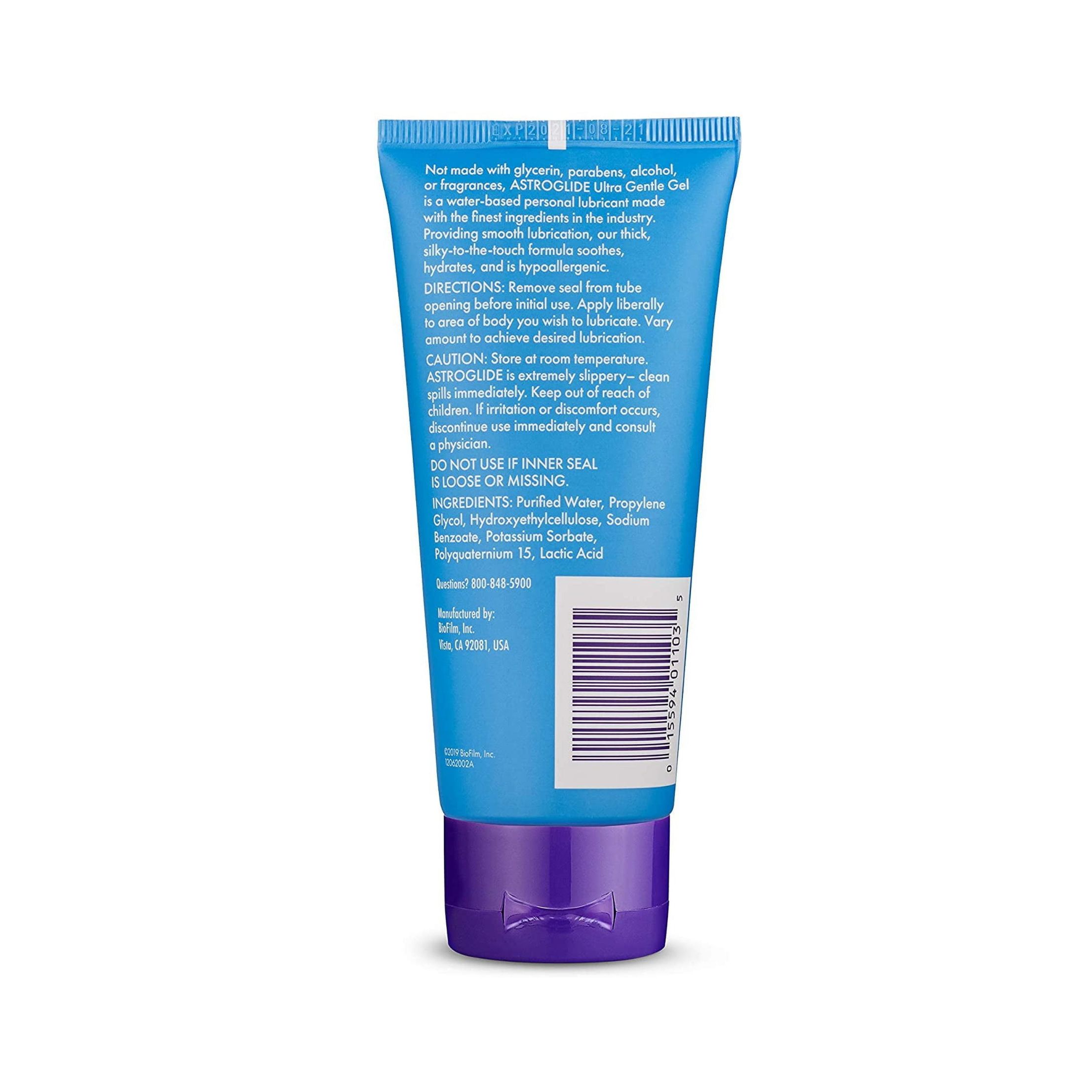 Astroglide Ultra Gentle Sensitive Skin Gel Personal Lubricant