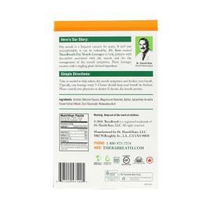 TheraBreath Dry Mouth Lozenges, Sugar Free Mandarin + Mint