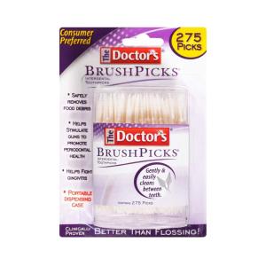 The Doctor's Brush Picks, Toothpicks, Interdental