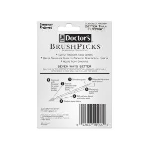 The Doctor's Brush Picks, Toothpicks, Interdental