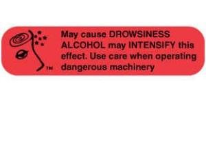Drowsiness Alcohol Can Intensify Labels